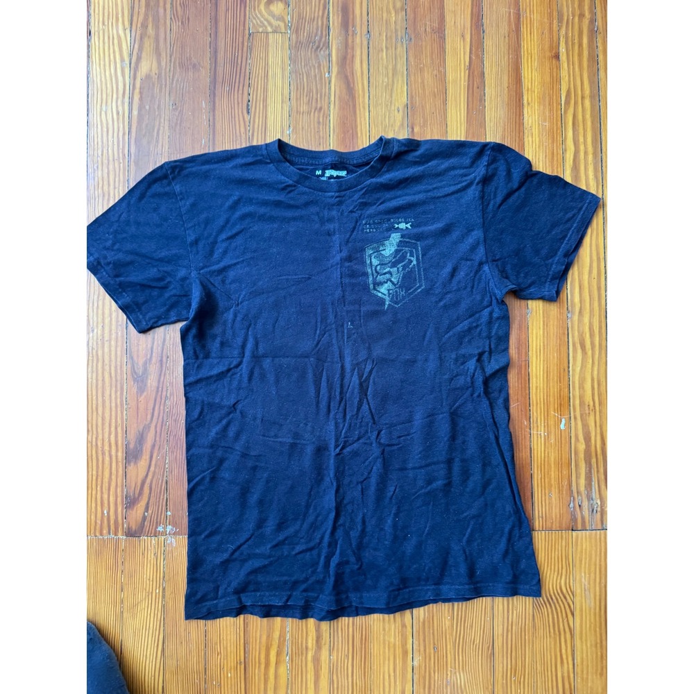 Fox Racing Mens Black Created to Destroy Camo Shield Graphic T-Shirt Medium